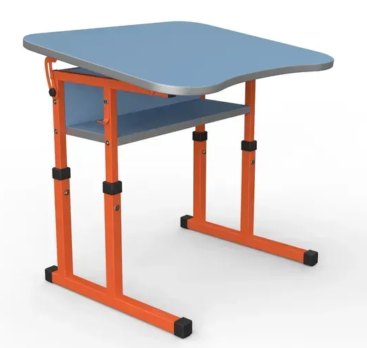 Стіл учнівський №4-6 з регулюванням куту нахилу стільниці 700х585 МФ Вересень